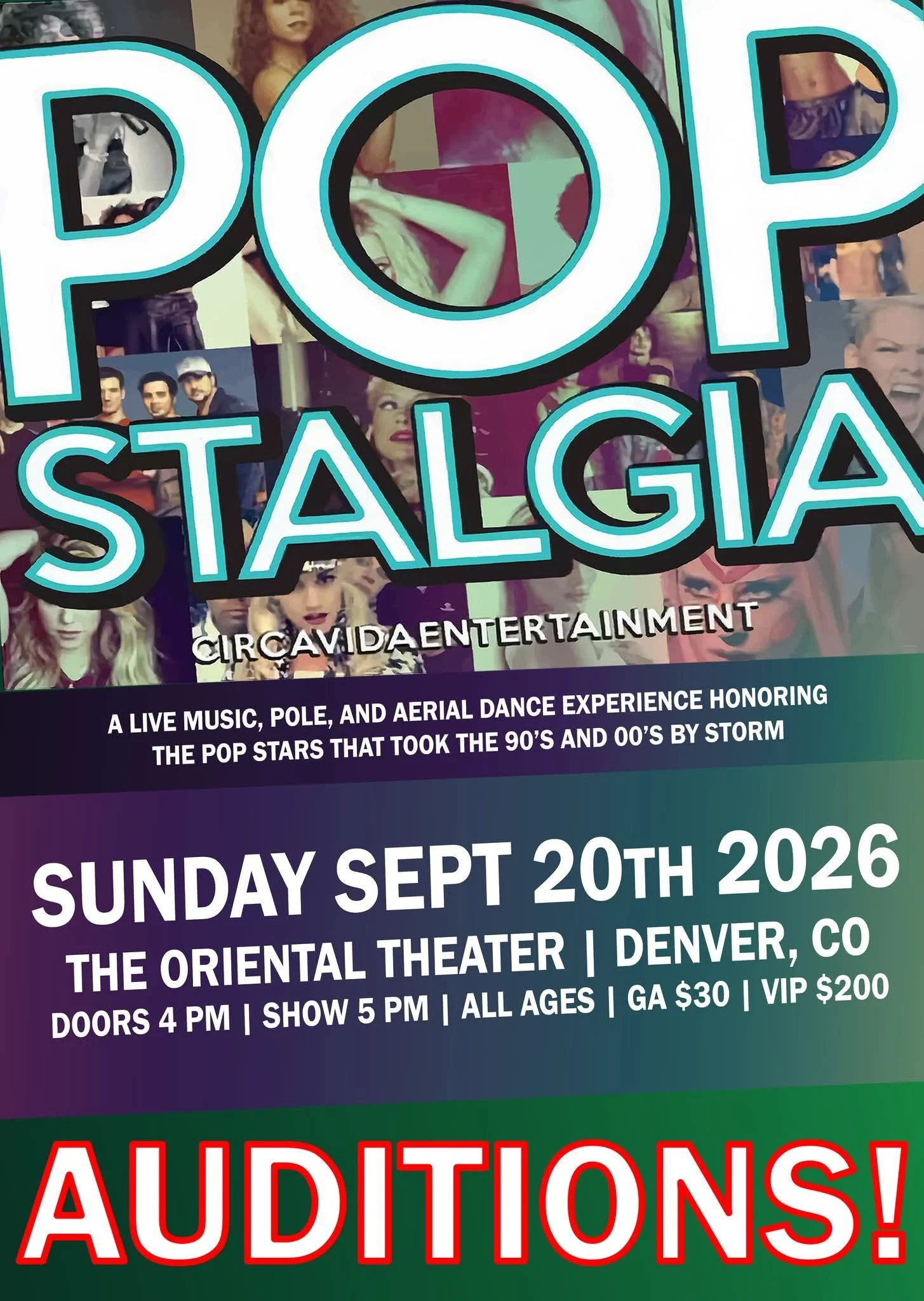 Casting Call: Popstalgia