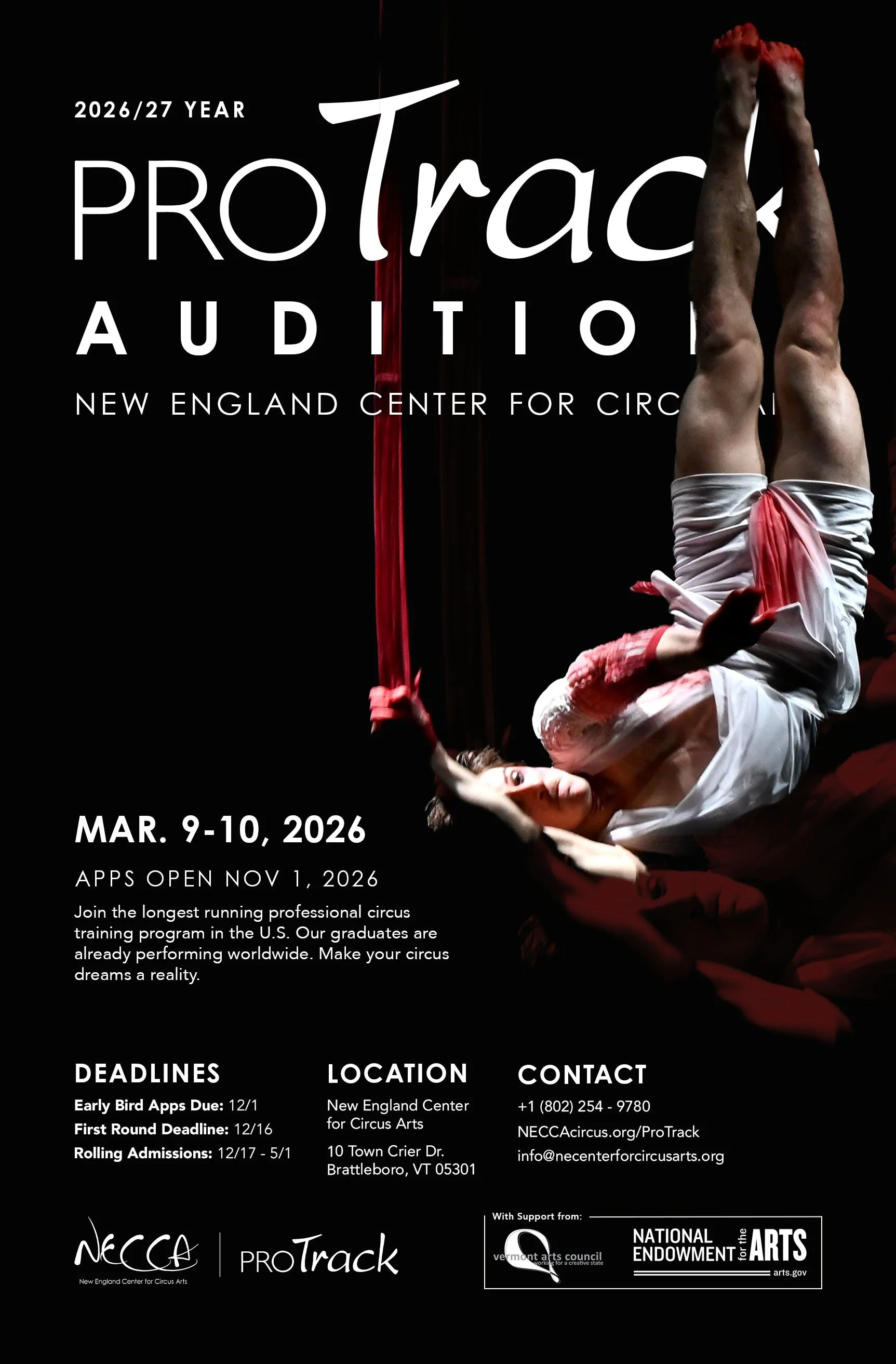 10 ways to prepare for a NECCA ProTrack audition
