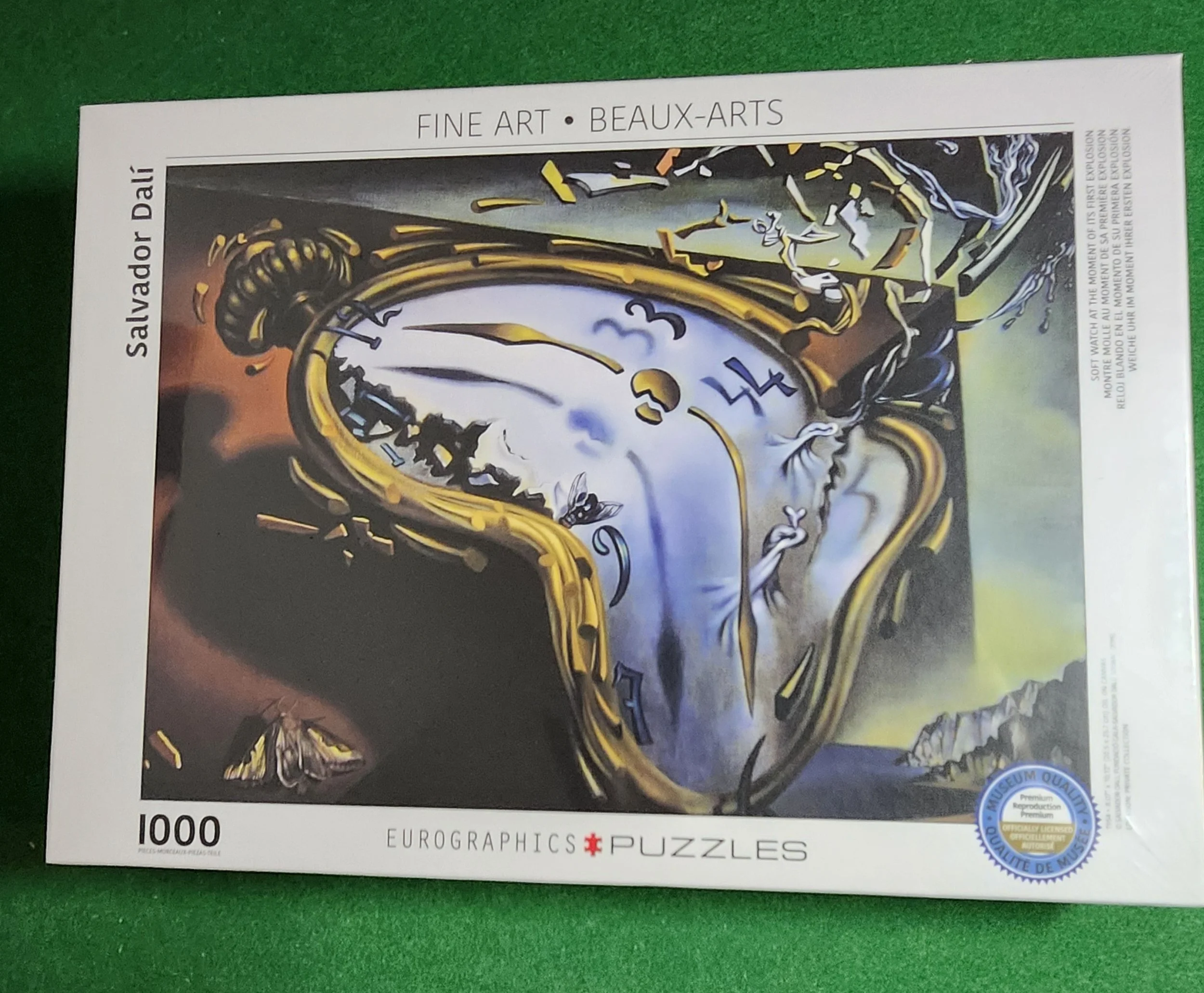 SOFT WATCH AT THE MOMENT OF ITS FIRST EXPLOSION