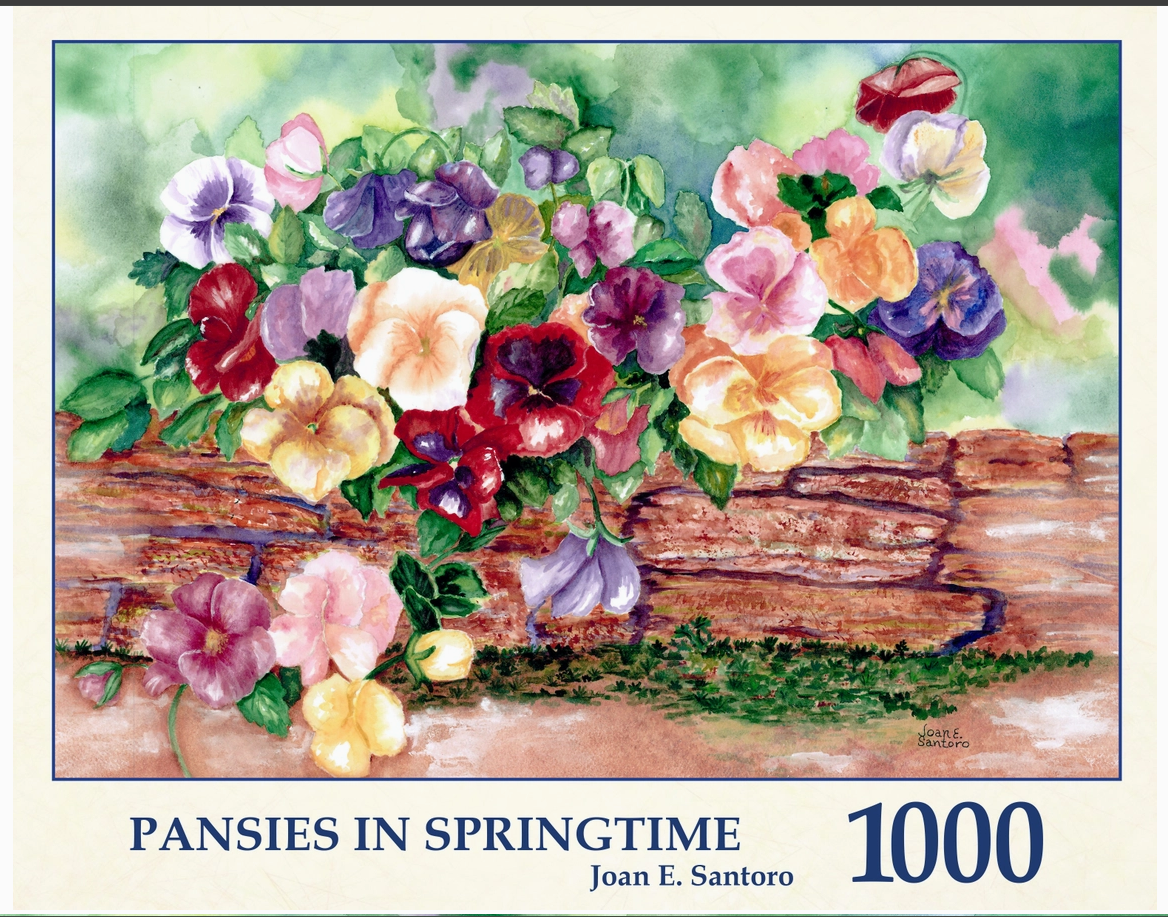 PANSIES IN SPRNGTIME