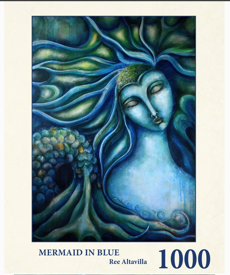 MERMAID IN BLUE