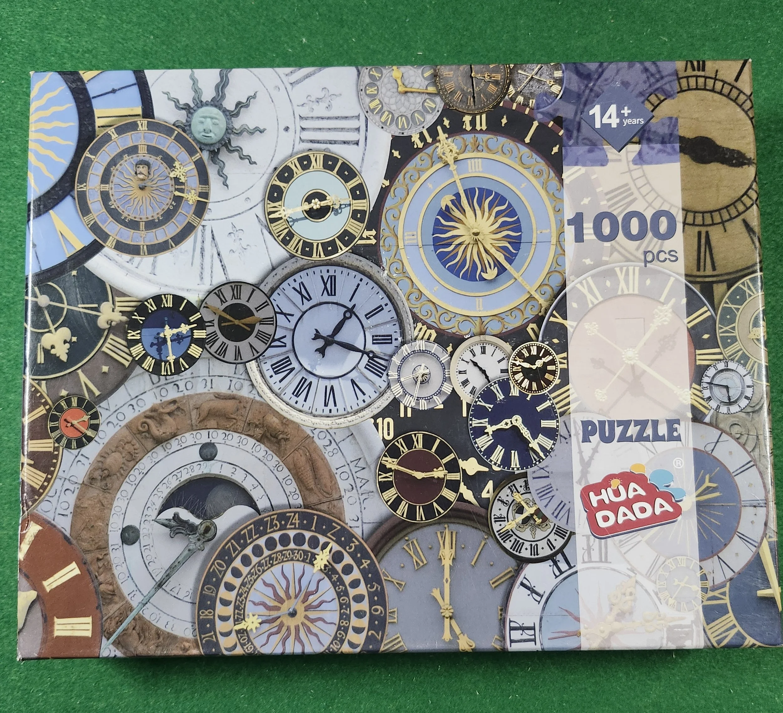 COLORFUL TOWER CLOCK