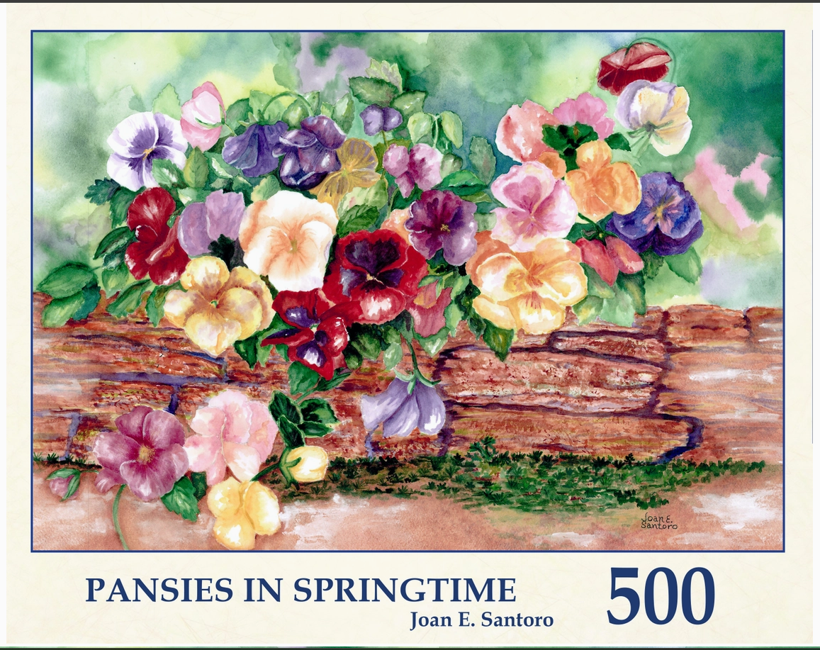 PANSIES IN SPRNGTIME