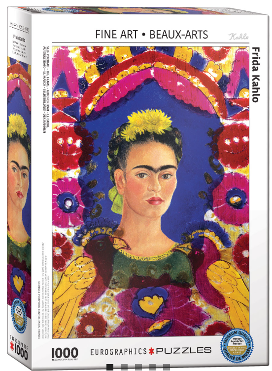SELF PORTRAIT - THE FRAME (FRIDA KAHLO)