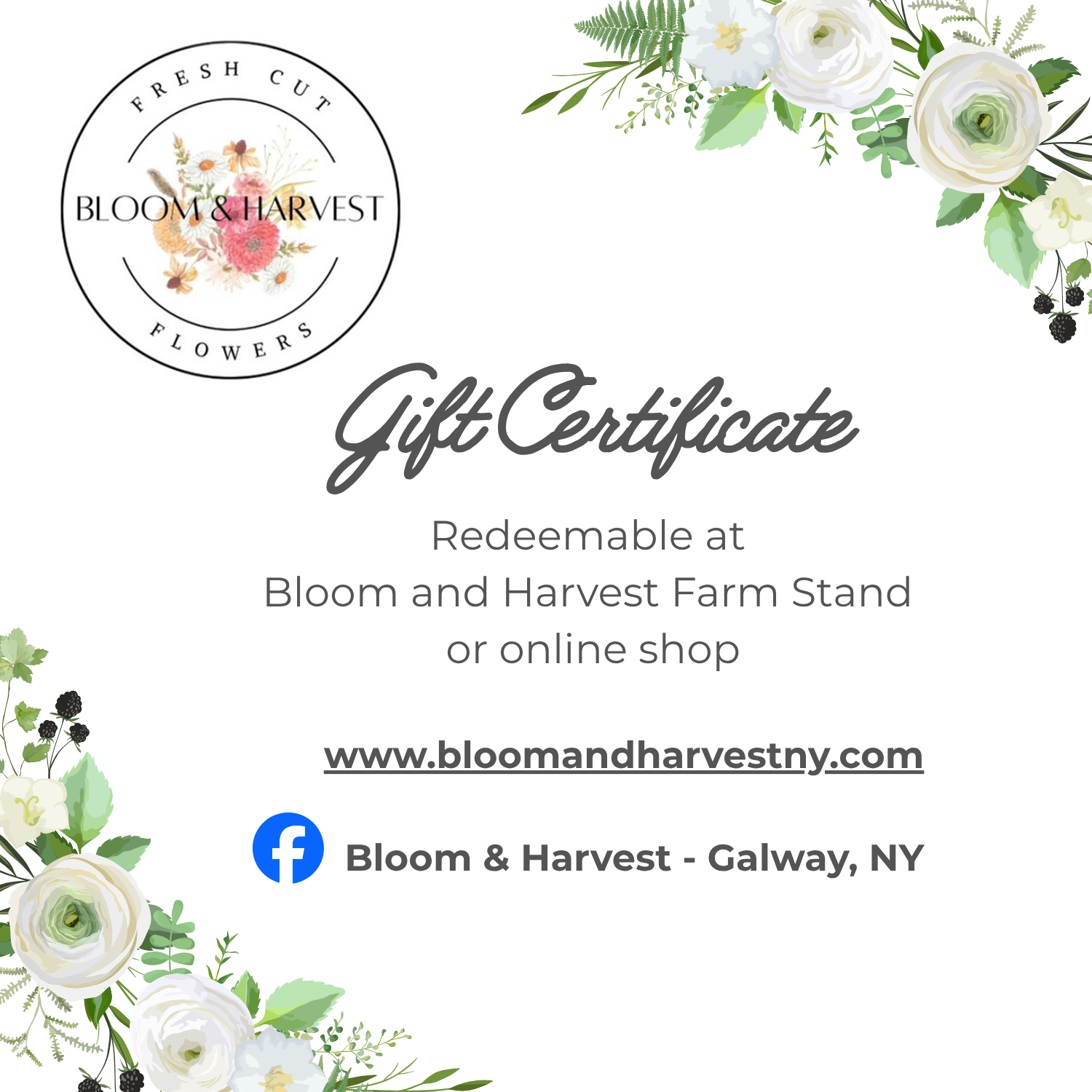 Gift Certificate