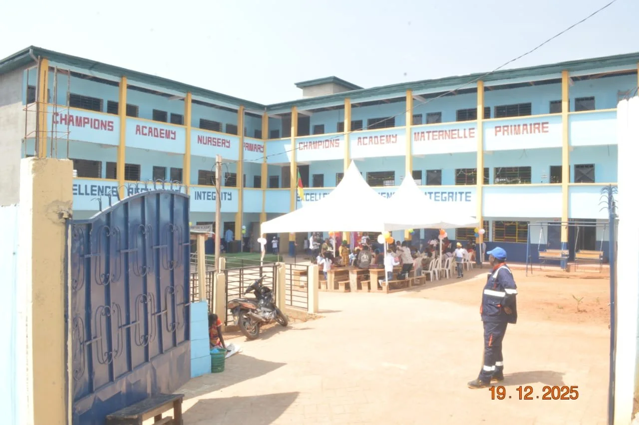 Champions Academy school campus in Yaoundé, Cameroon — CGEH pilot school