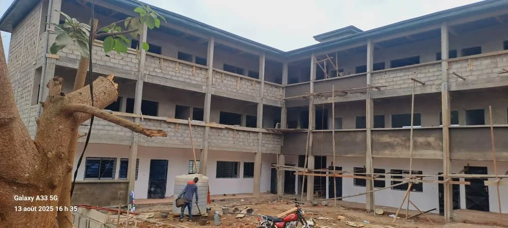 Infrastructure development supporting safe learning environments and long-term community impact.