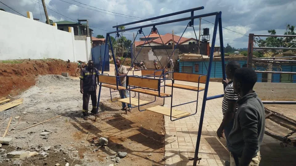 Investments in school resources that support safe play and child development.