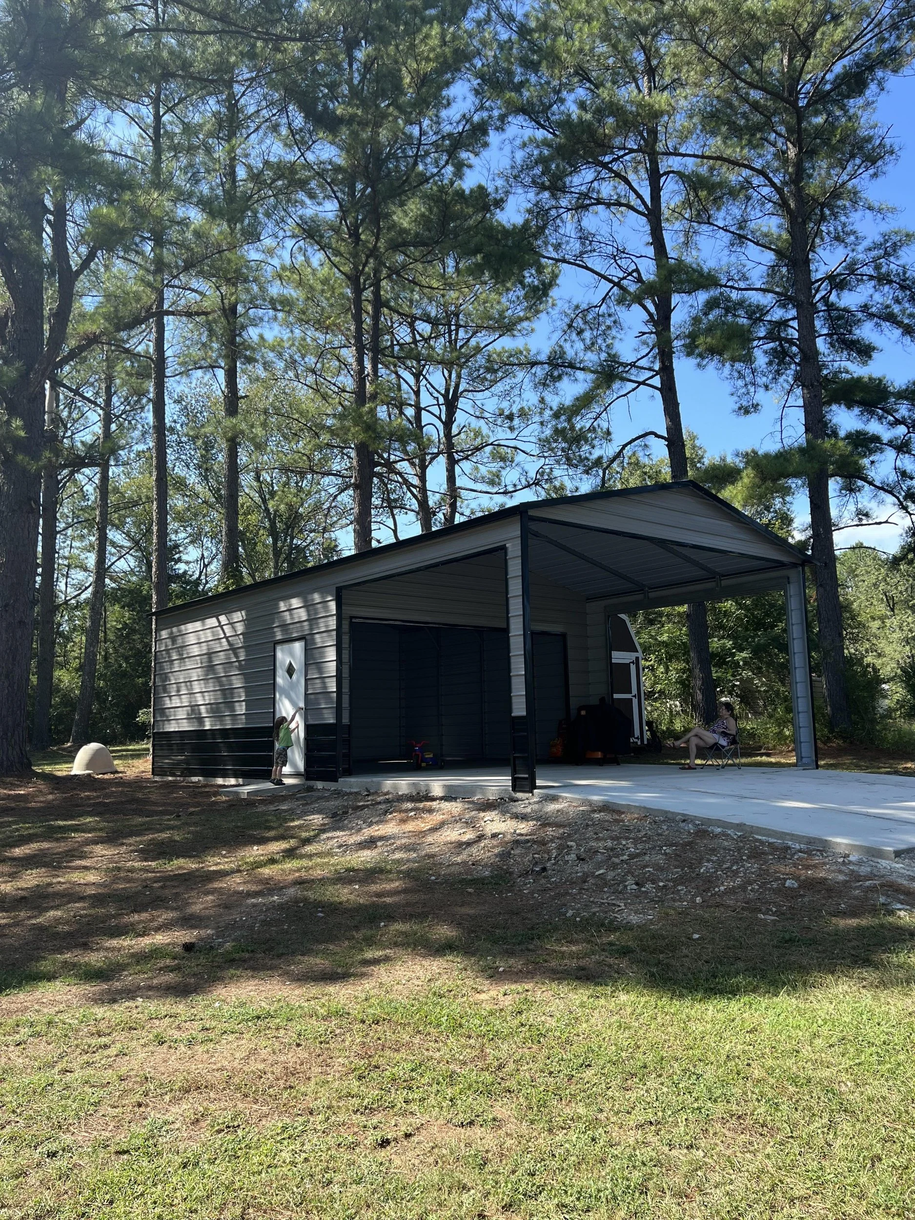 Carports installed
