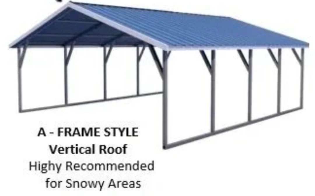 A-Frame Vertical Roof Style