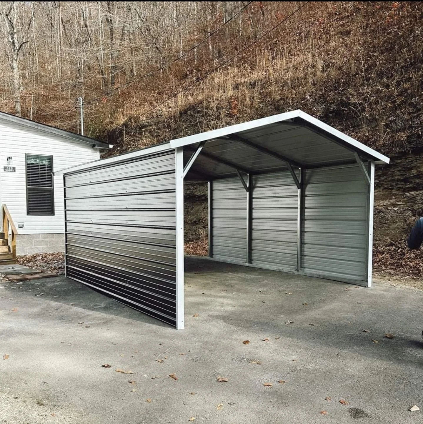 Carports installed