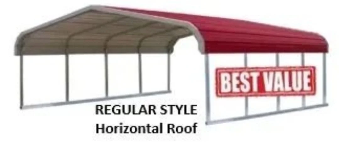 Regular Roof Style Carport