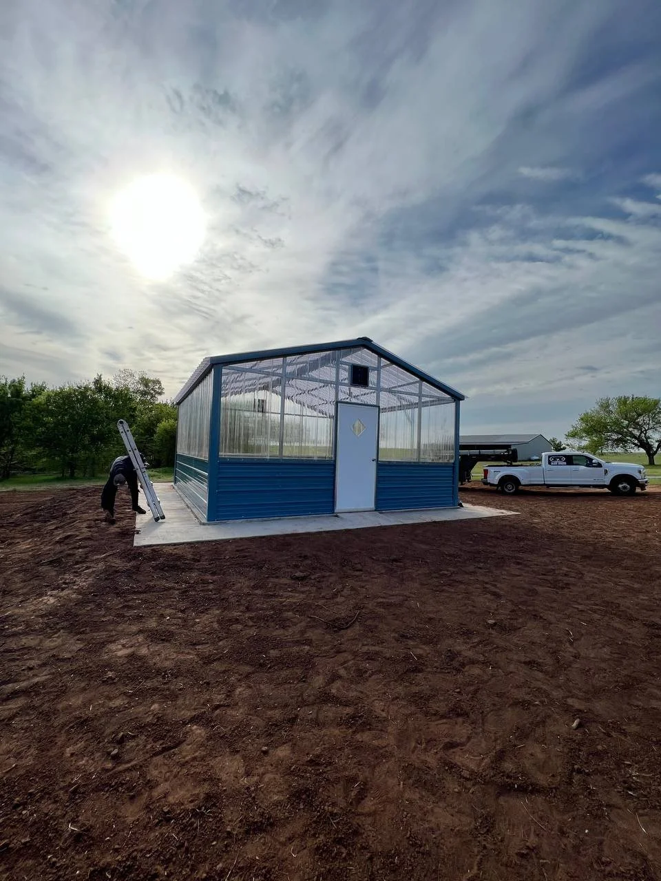 Greenhouses installed
