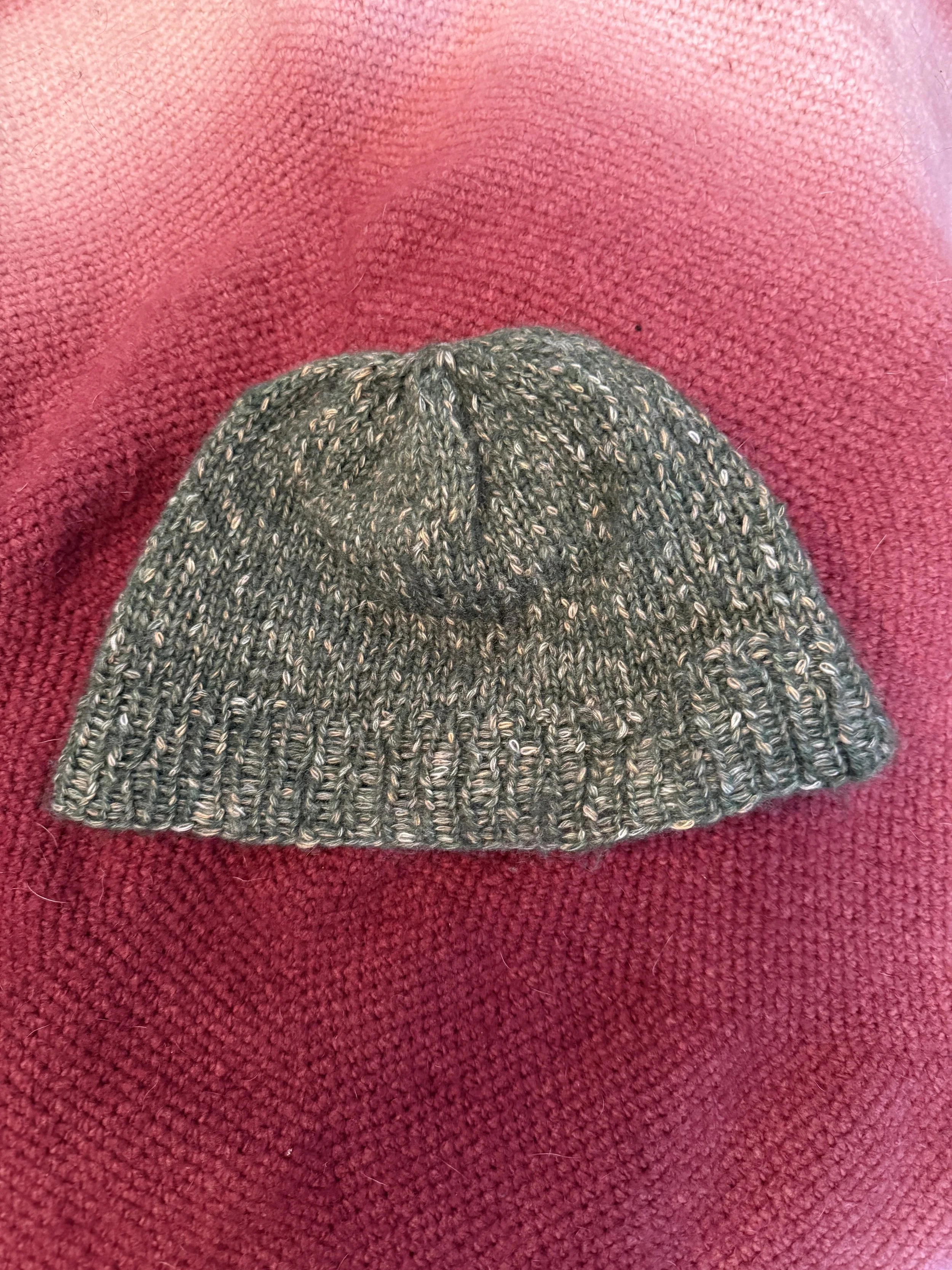 Green Tweed Hat