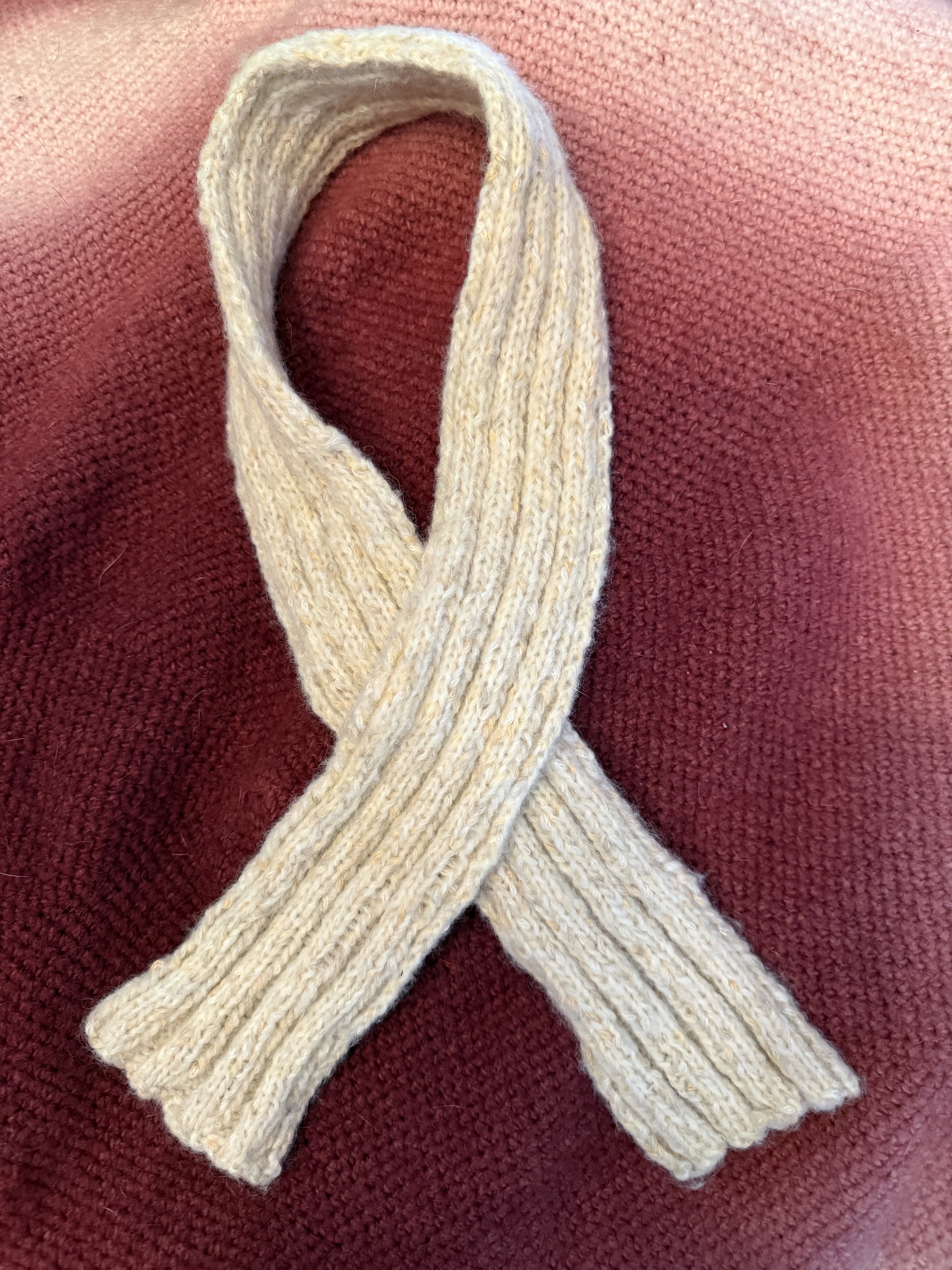 Waffle Tweed Neck Warmer