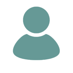 Generic user profile icon with a person silhouette
