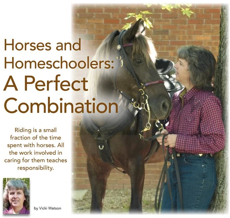 Horses and Homeschoolers Magazine Article