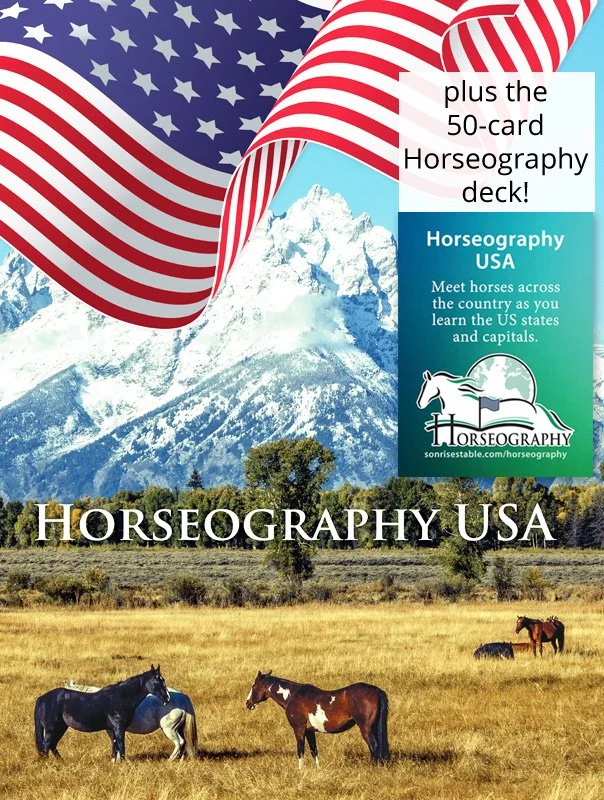 Horseography USA Book and Card Deck