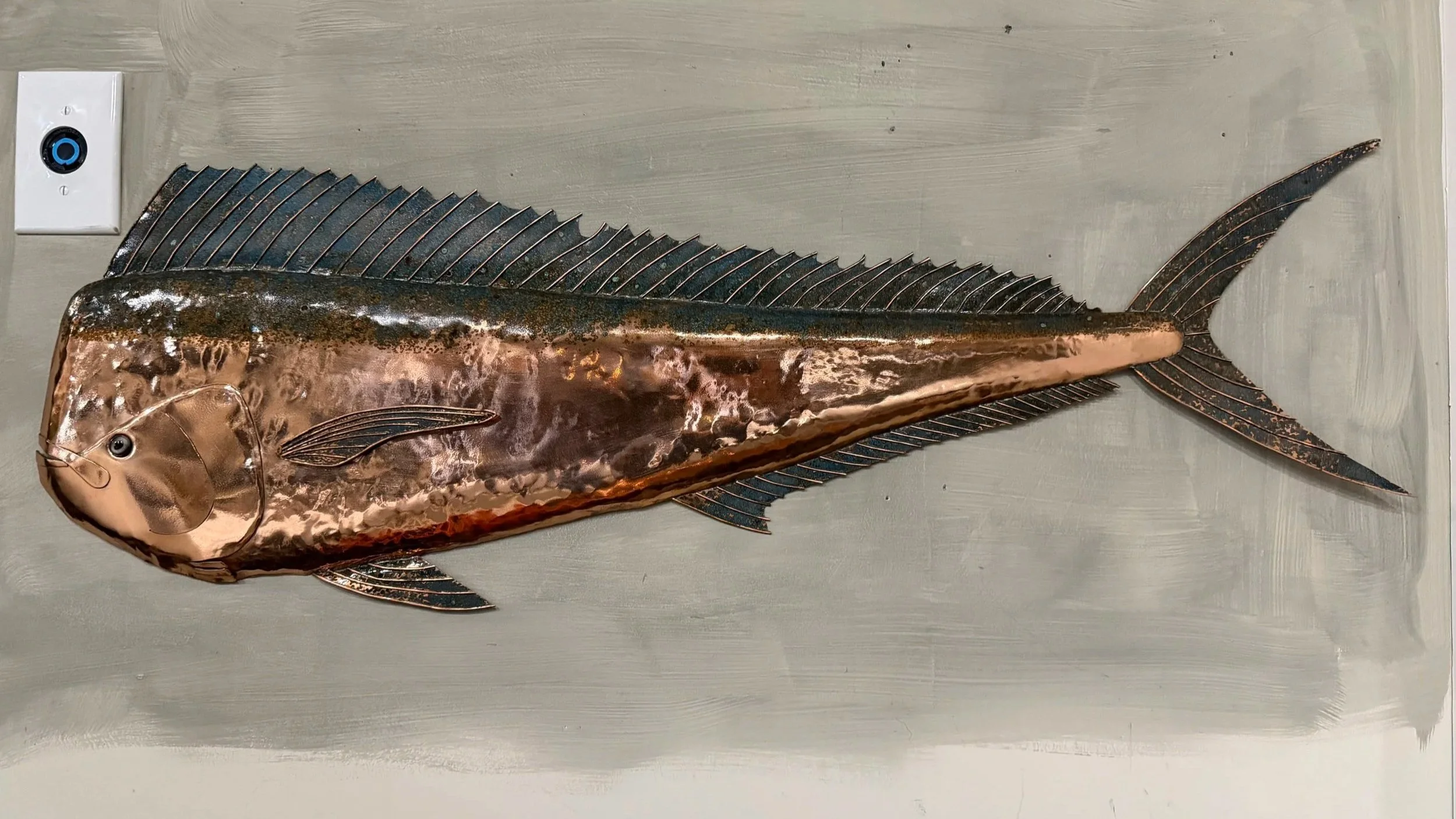 Copper Durado 40" x 14" with pantene color