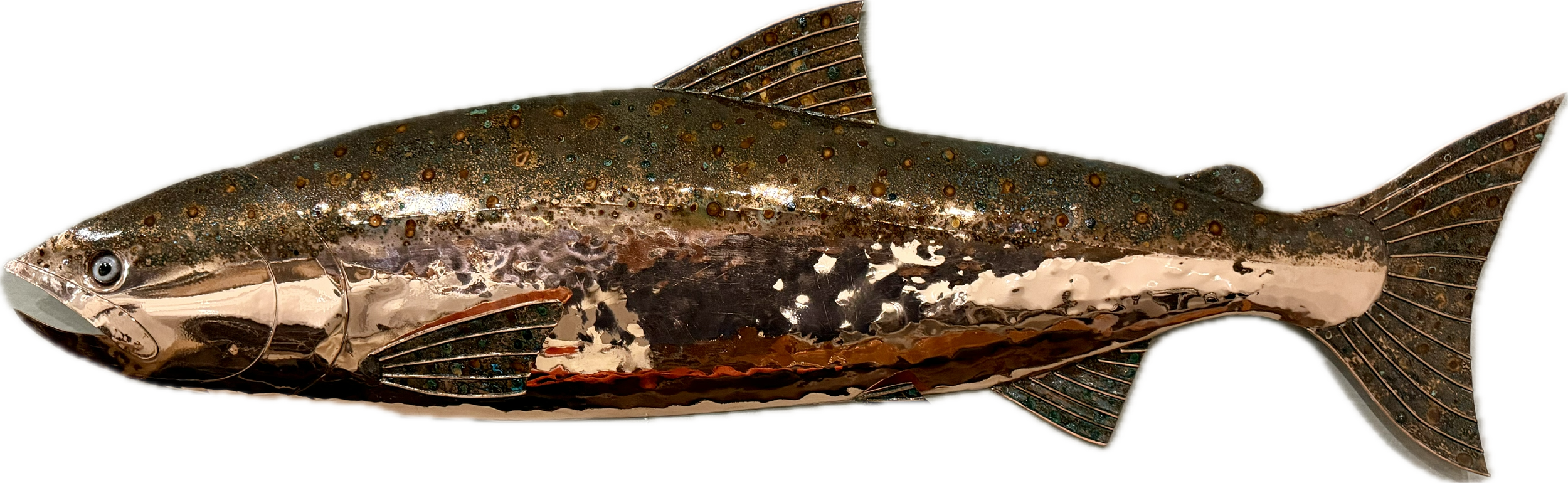 Chinook Salmon 30” Wall Mount Art