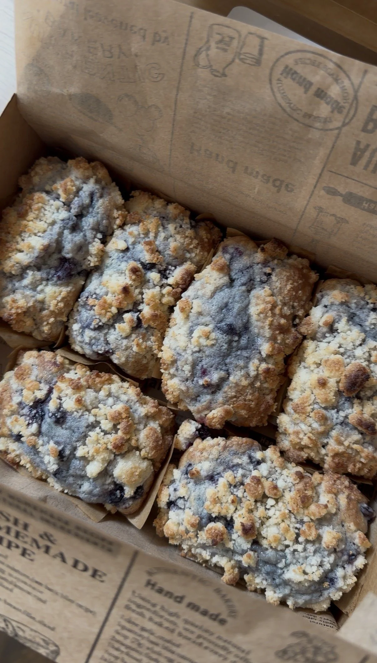 Blueberry Streusel Mini Loaves