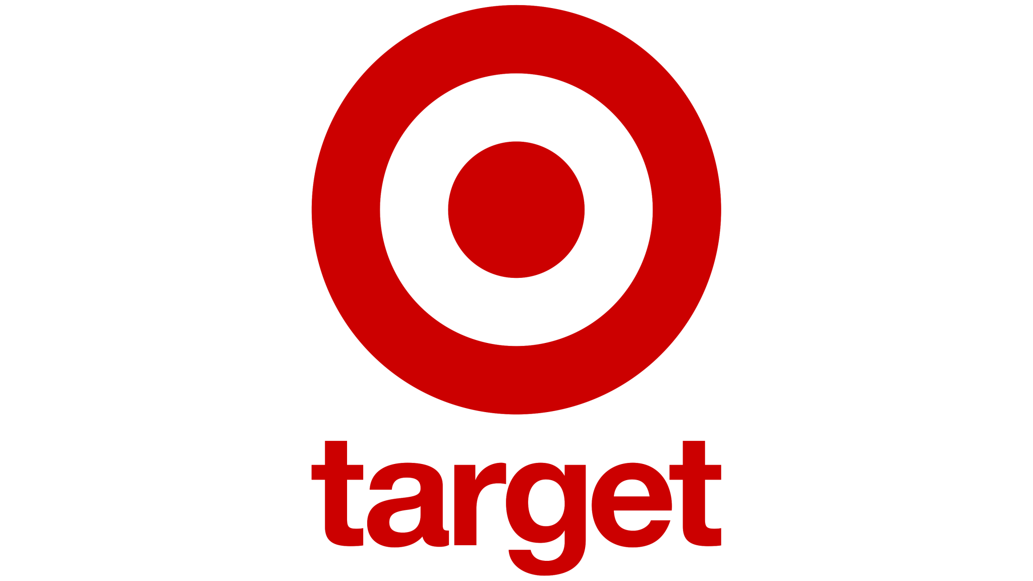 Target logo with red concentric circles and the word 'target' in red below.