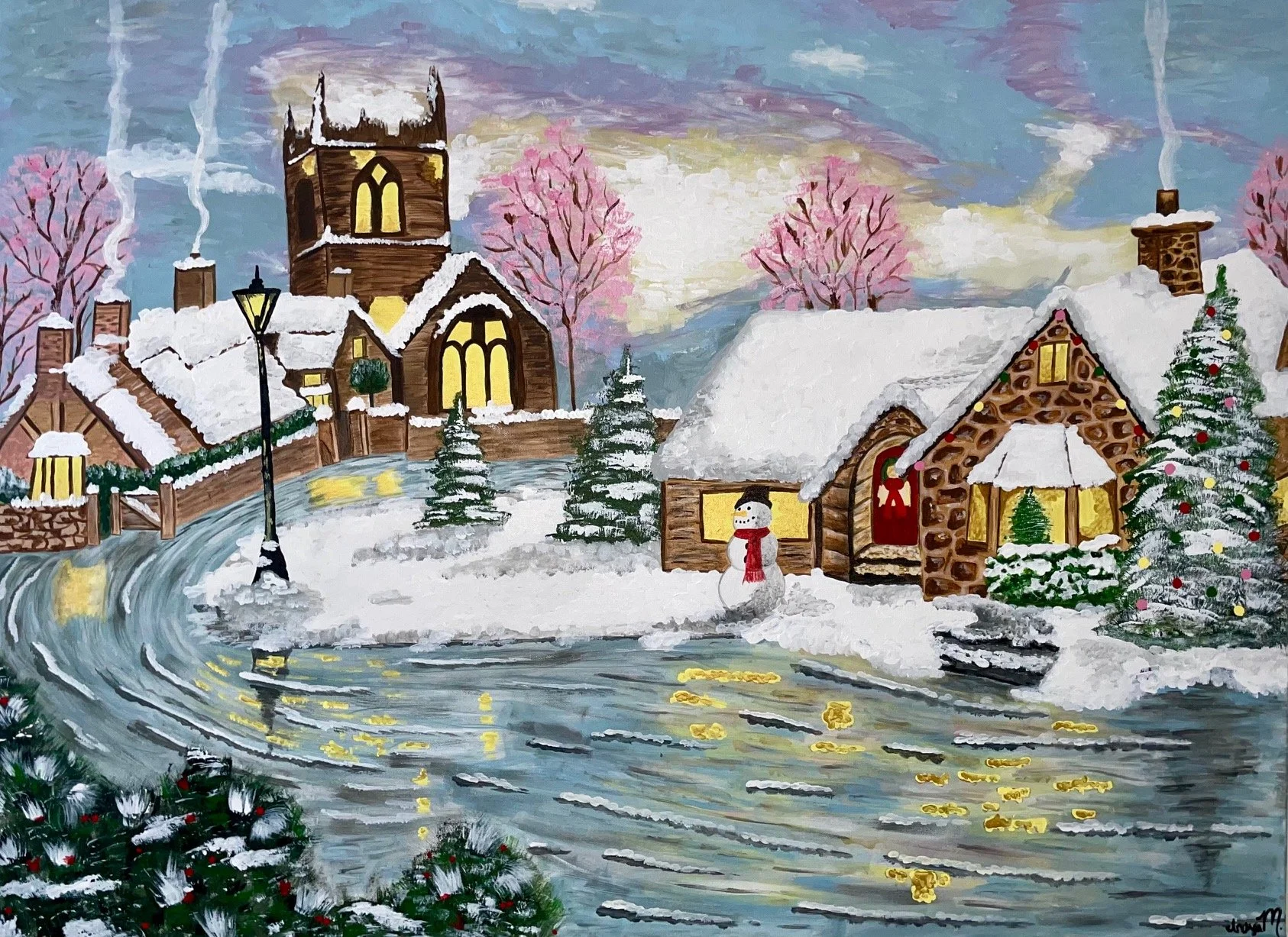 'Glow of Christmas' fine art print