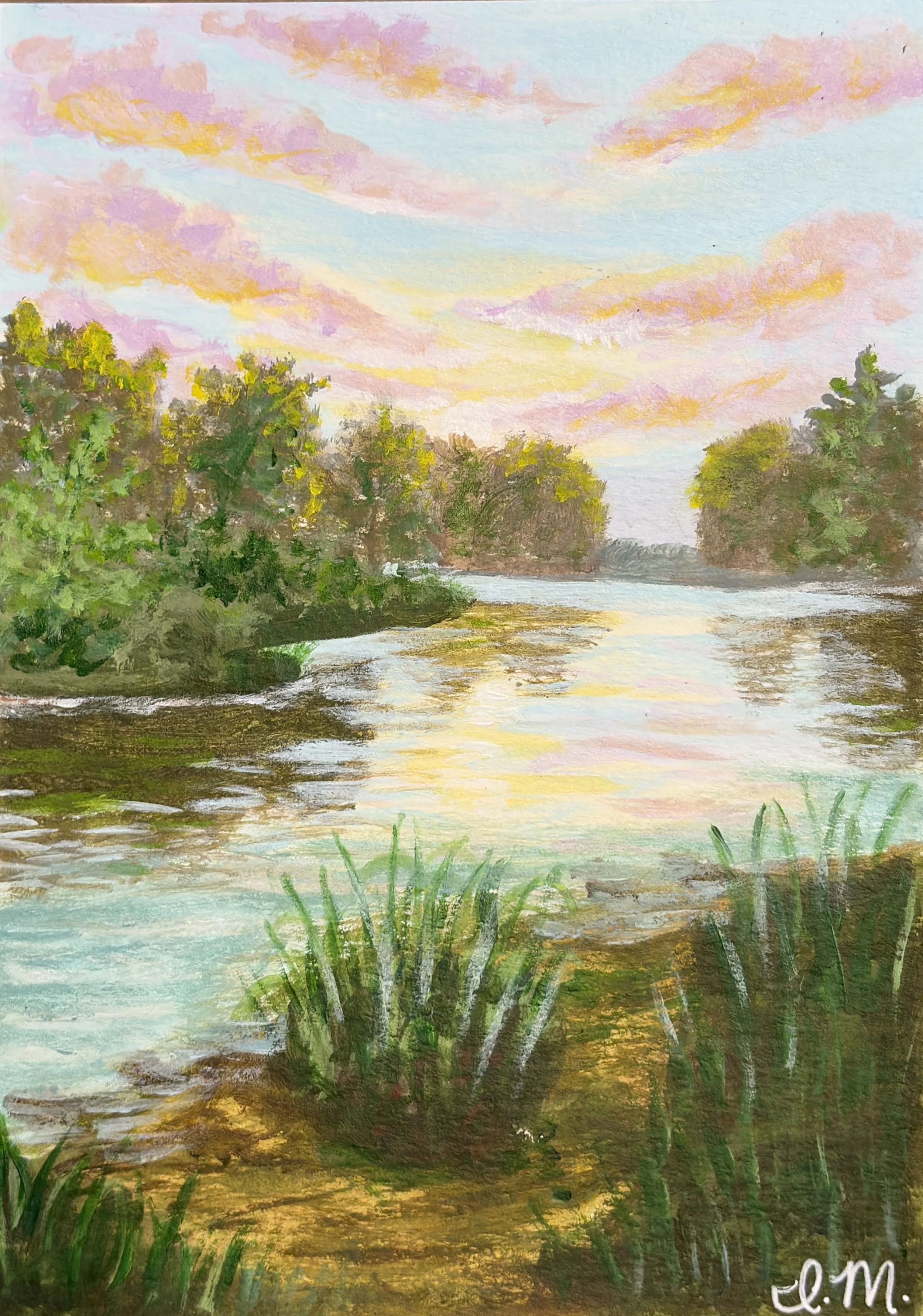 'While the World was Still' fine art print