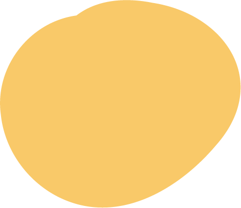 A large, smooth, oval-shaped, light beige object on a black background.