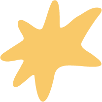 Abstract beige splash resembling an irregular star or explosion shape.