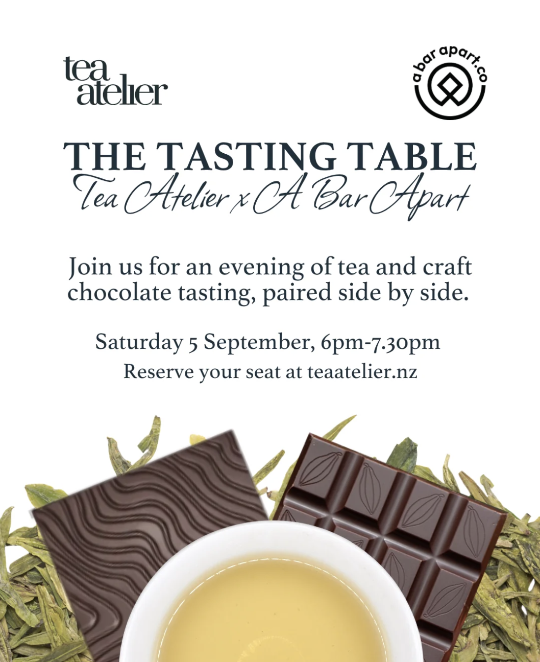 The Tasting Table: Tea Atelier x A Bar Apart