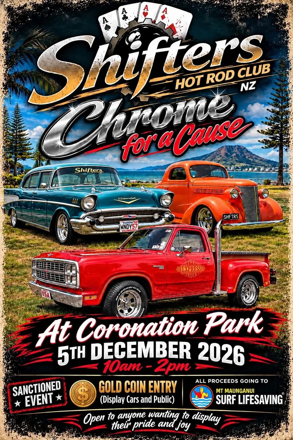 Shifters Hot Rod Club - Chrome for a Cause