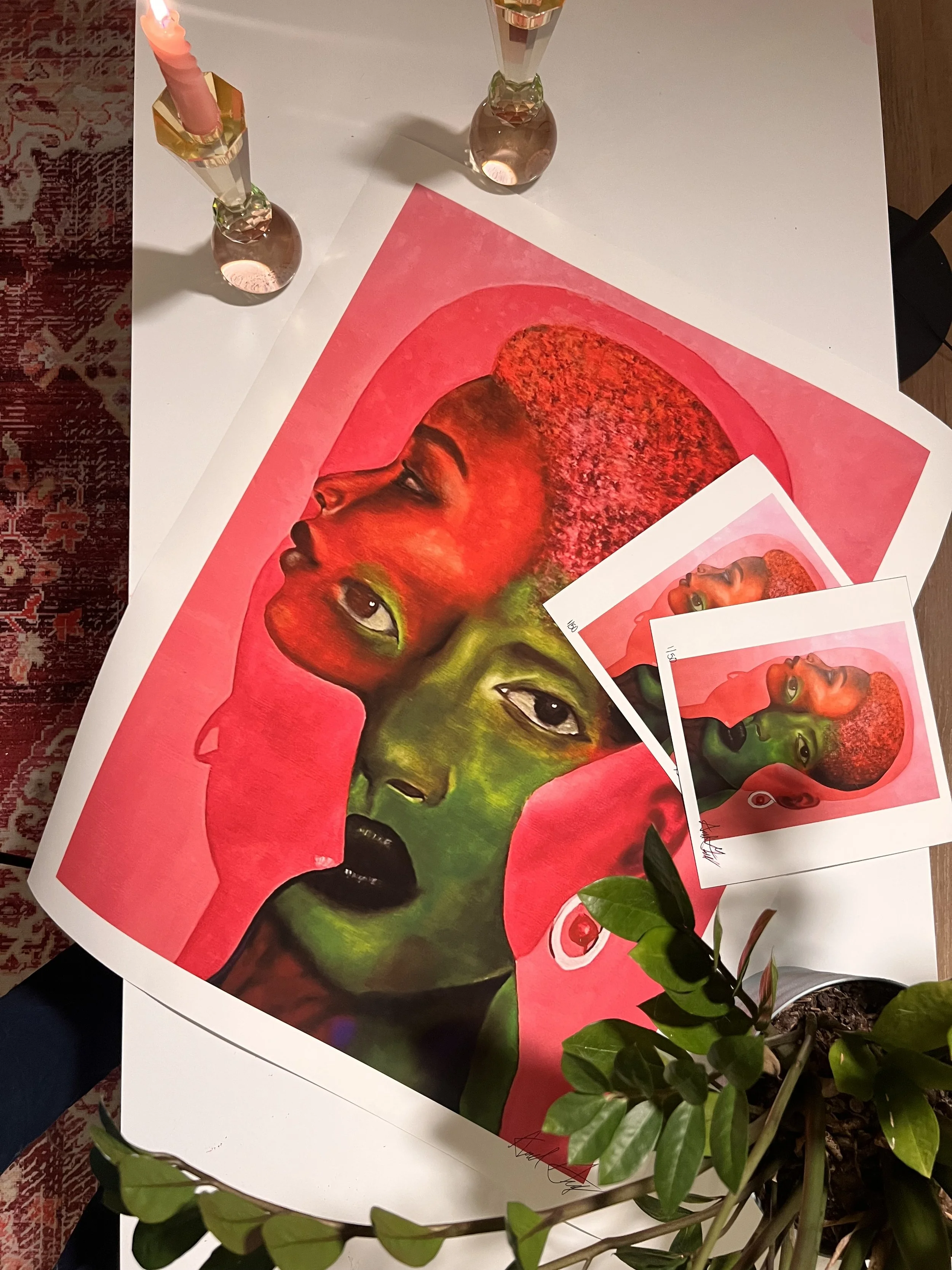 Limited Edition Seen Twice Print 18x24