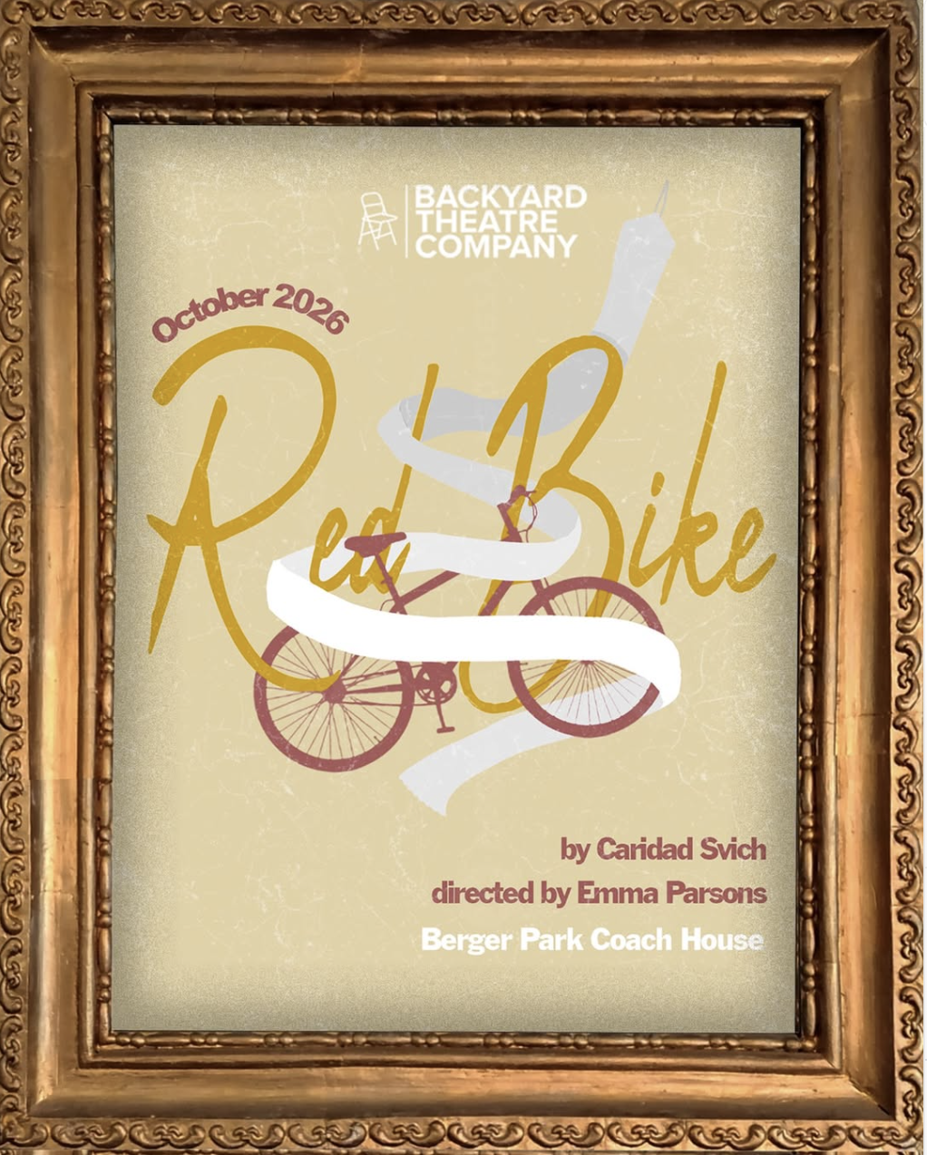 Red Bike- Backyard Theatre Co