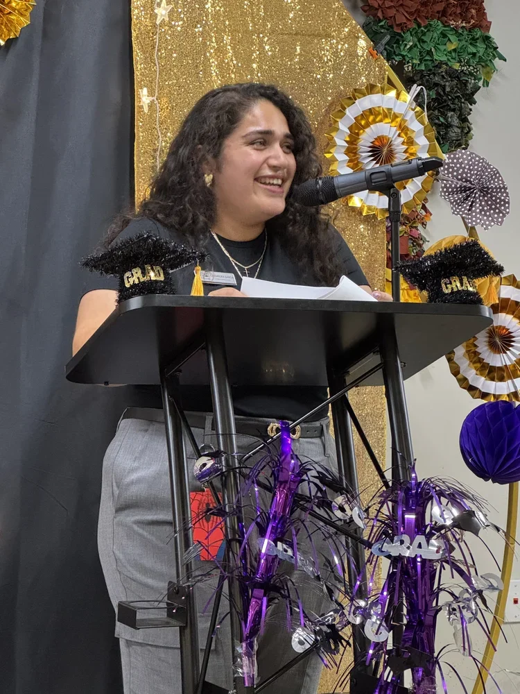 Our College Success Director at College Signing Day