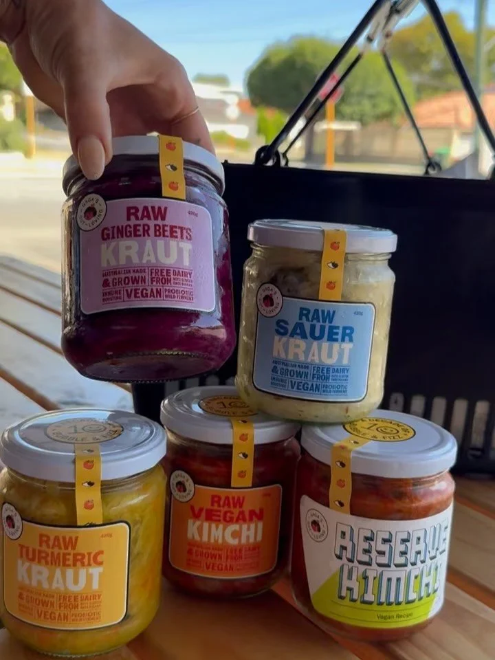 Want to do something good for your gut? 🦠💚

Try our delicious new products from @gagasforguthealth &hellip; now in stock!

With more than 2 billion live cultures per bite, these fermented favourites like Kimchi and Kraut are packed with flavour and