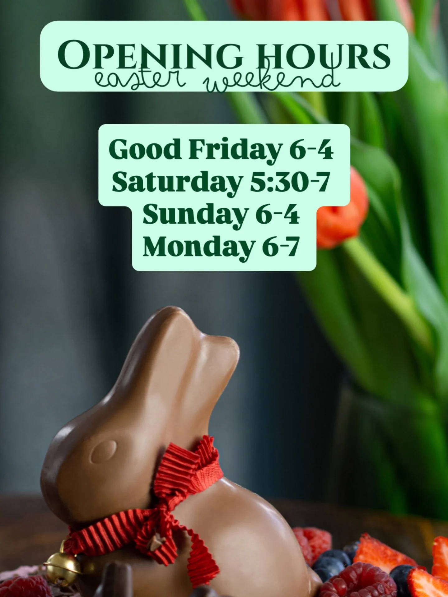 We&rsquo;ll be there for you on Easter 🐣🌼

#brightonroadfoodmarket