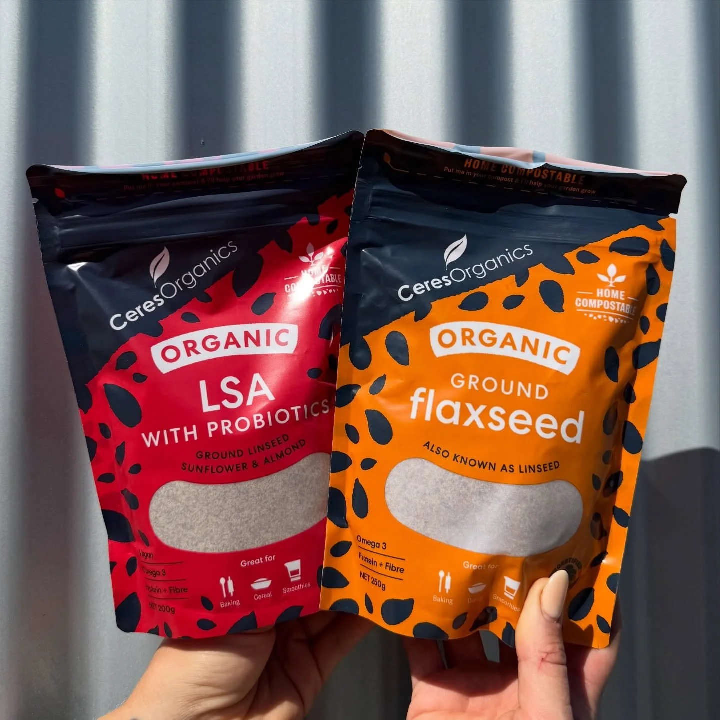 Wellness essentials in stock 💚 LSA &amp; flaxseeds 🌱

#brightonroadfoodmarket #scarboroughspots🍽 #scarborough #perth