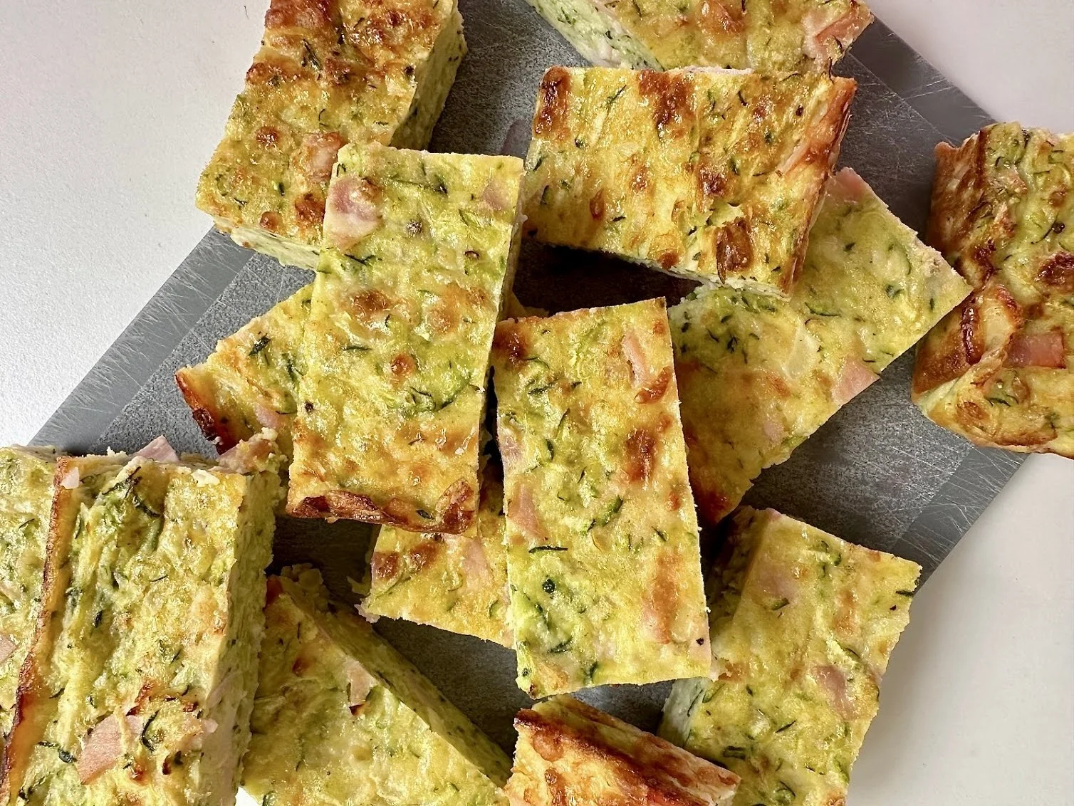 Zucchini Slice with Bacon