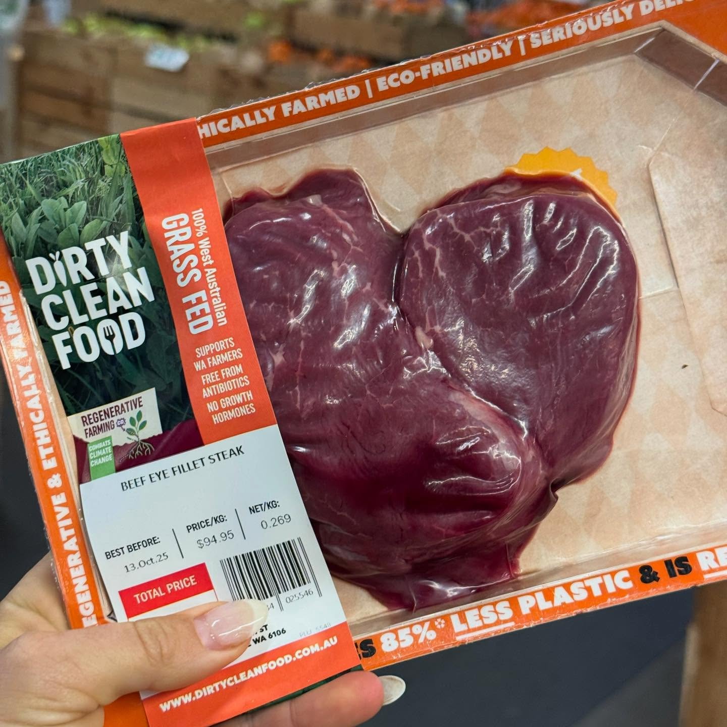  Locally sourced meat selection at Brighton Road Food Market