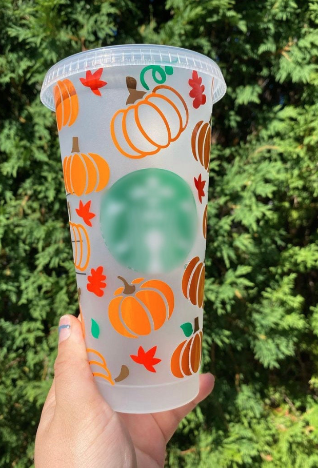 Pumpkin Patch Starbies Cup