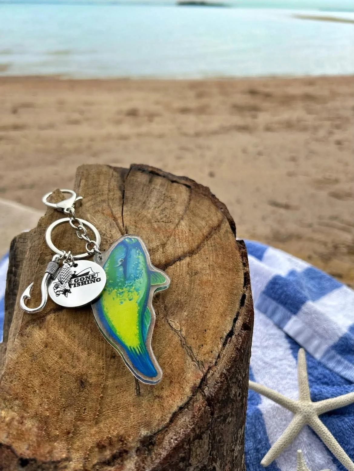 Bullethead Parrotfish Keychain II.jpg