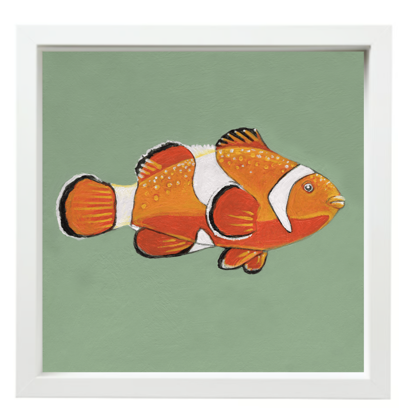 Clownfish White Floating Frame.png