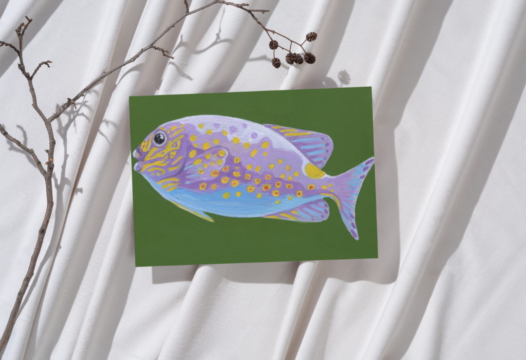 Gold Spotted Rabbitfish