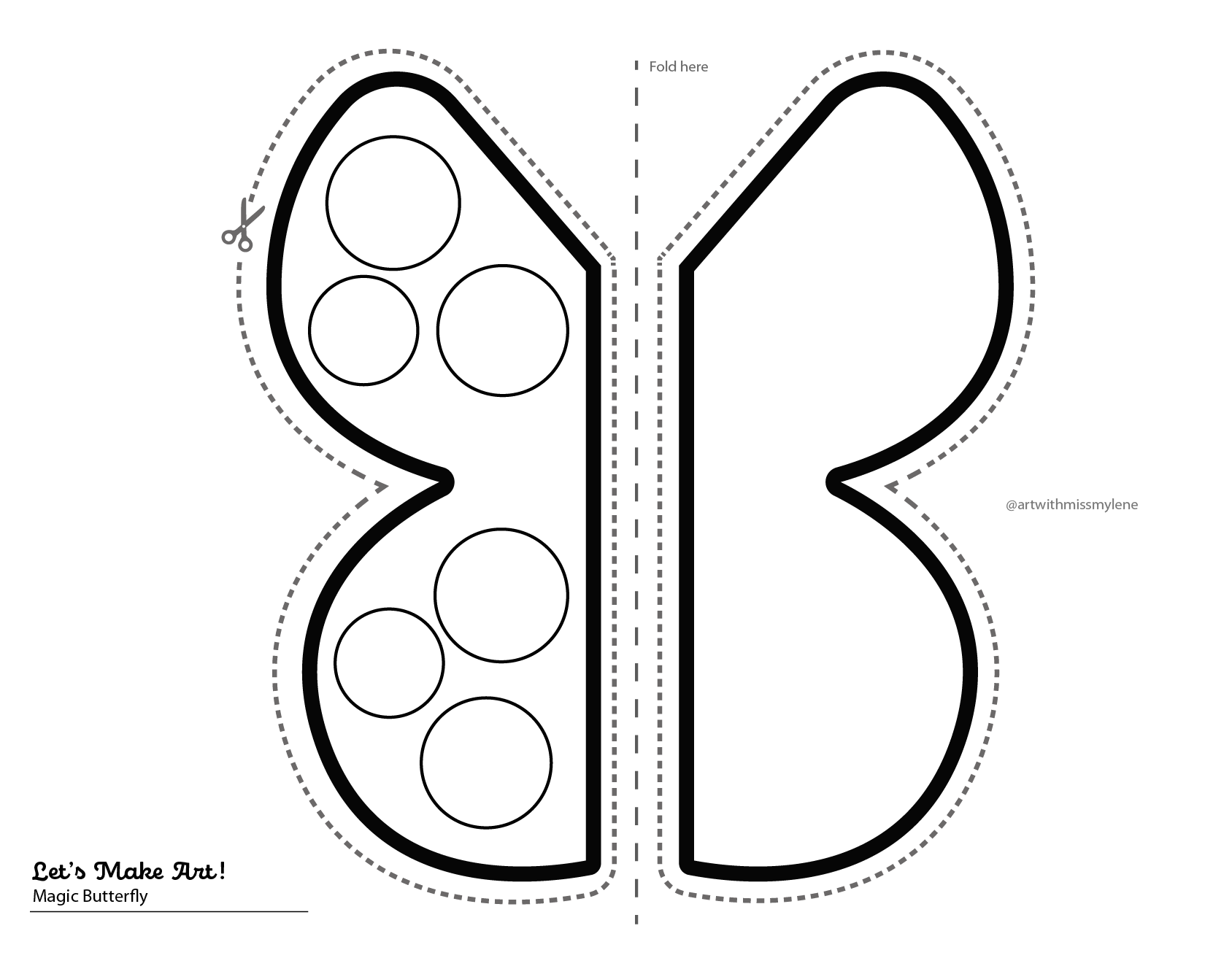 Butterfly Wings Printable