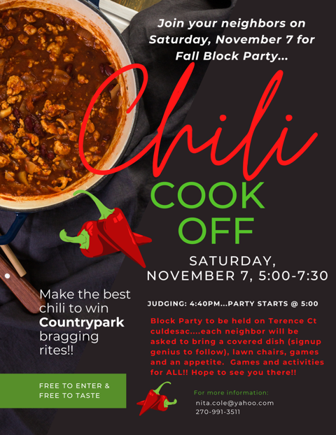 Fall Block Party