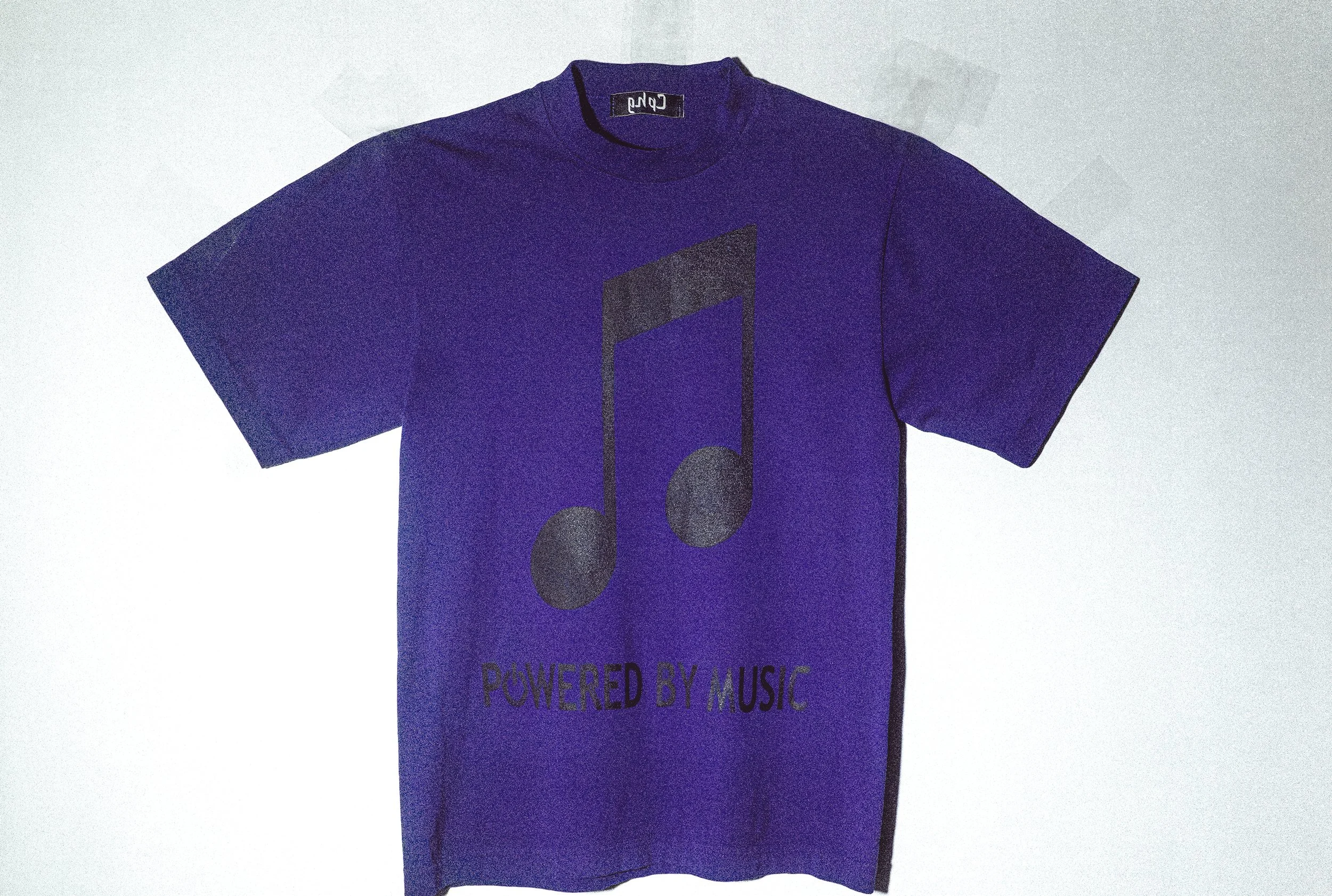 Powered By Music Purple T-Shirt