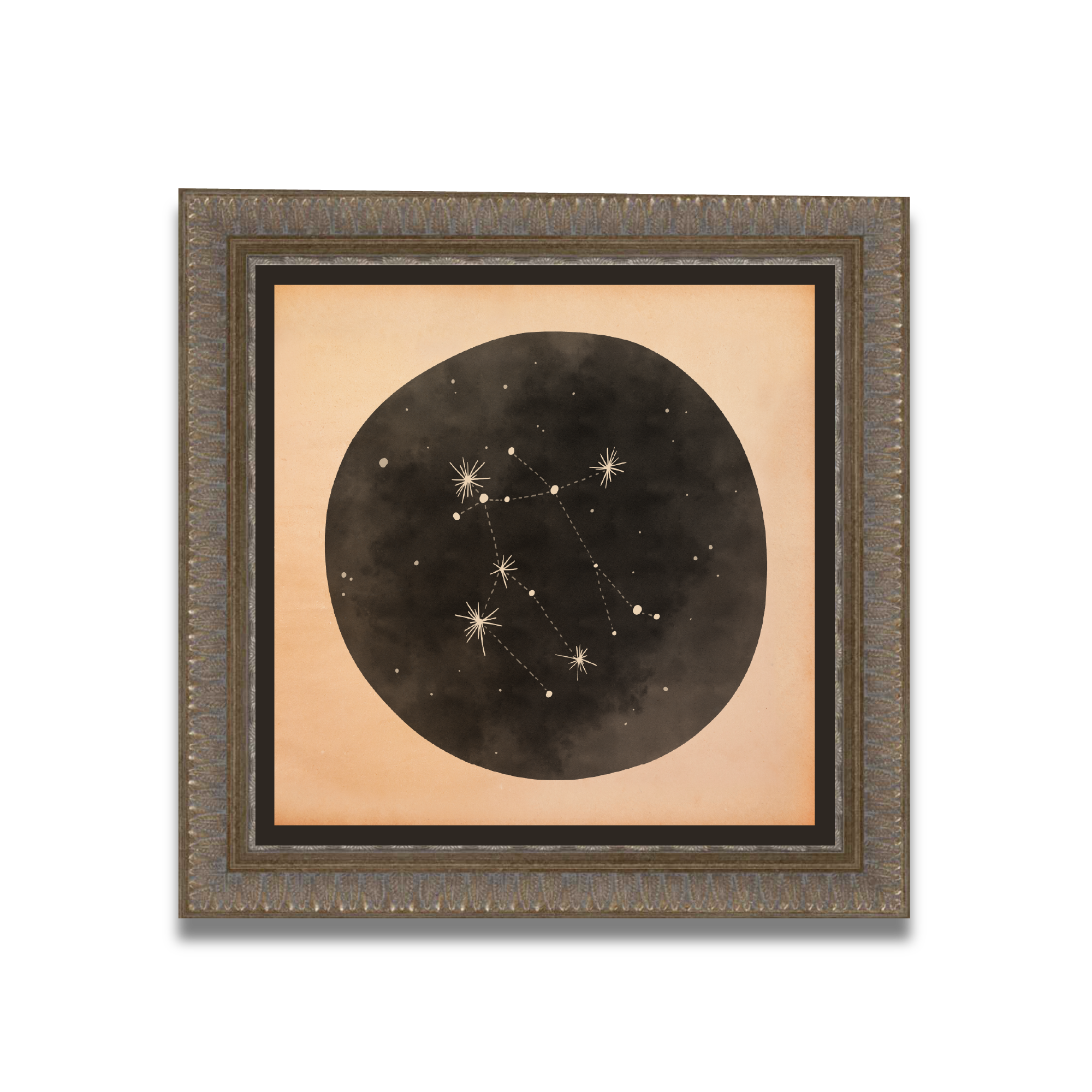 Gemini Constellation Haghaus Framed.png