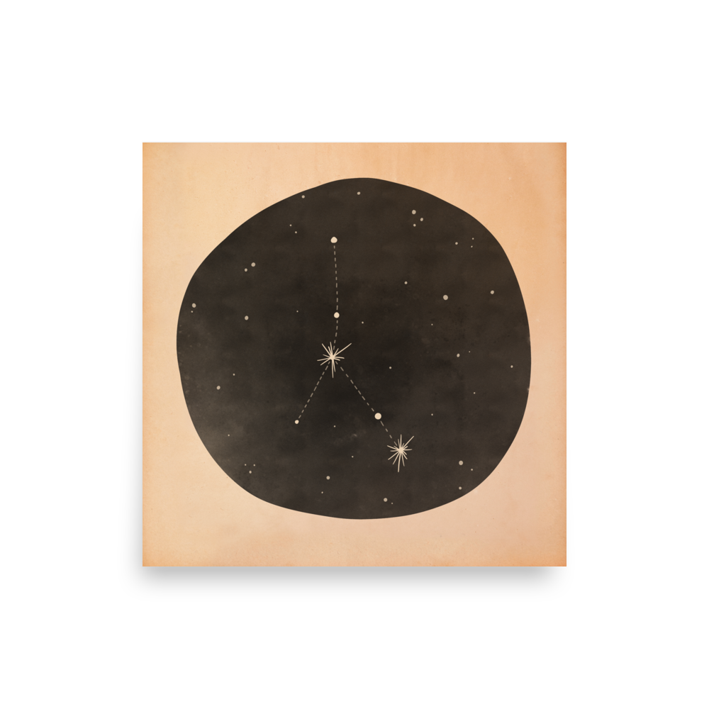 Cancer Zodiac Constellation | Art Print