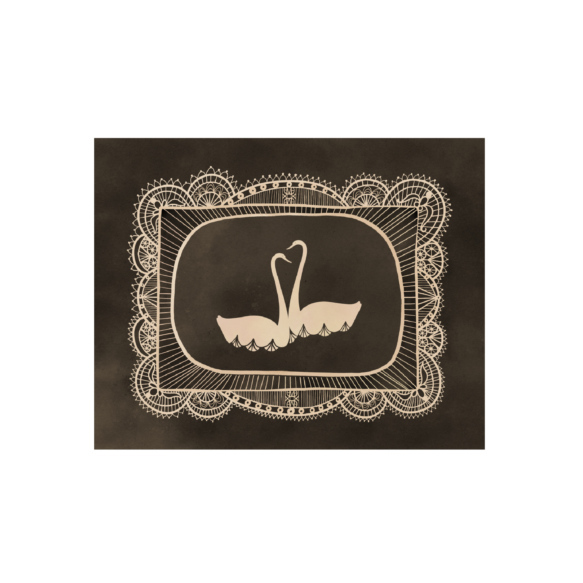 Swans Art Print | Devotion